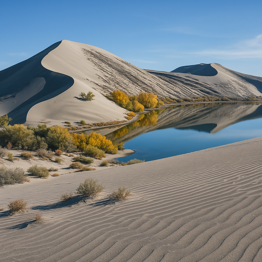 Bruneau Dunes State Park - Idaho United States - Rendered - Digital File Digital My Custom Designs PDF