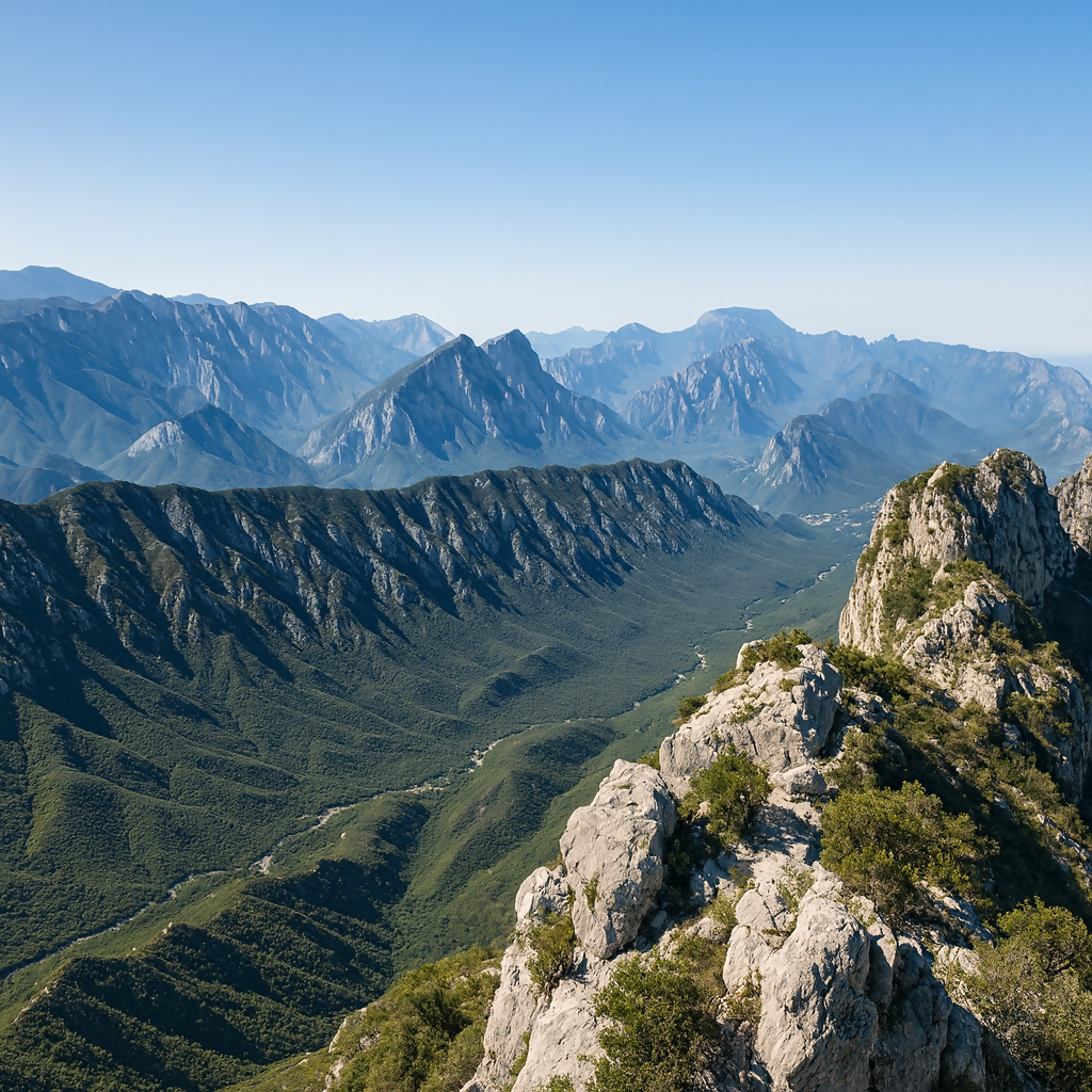 Chipinque & Sierra Madre Trails (Chipinque y Sierra Madre) - Nuevo León Mexico - Rendered - Digital File Digital My Custom Designs PDF