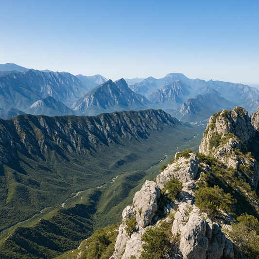 Chipinque & Sierra Madre Trails (Chipinque y Sierra Madre) - Nuevo León Mexico - Rendered - Digital File Digital My Custom Designs PDF