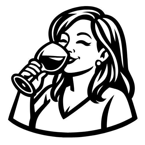 Mom Drinking Wine - Digital File - XCS Friendly