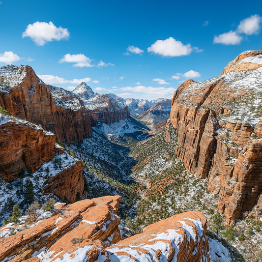 Zion National Park - Utah United States - Rendered - Digital File Digital My Custom Designs PDF