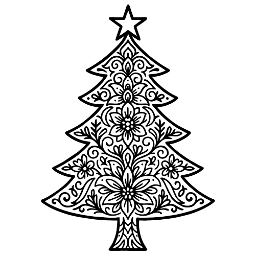 Tree Mandala Design - Digital File - XCS Friendly Digital My Custom Designs PDF