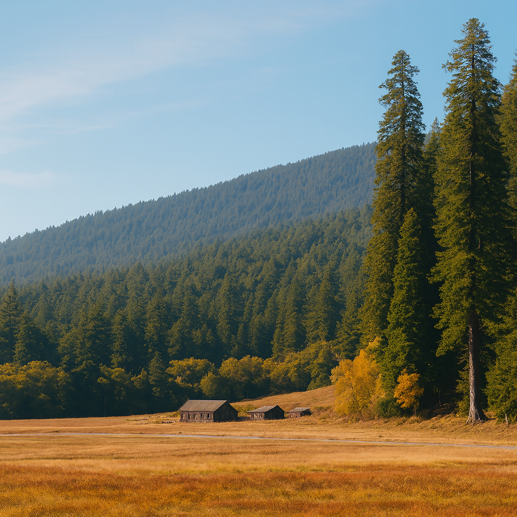 Prairie Creek Redwoods State Park - California United States - Rendered - Digital File Digital My Custom Designs PDF