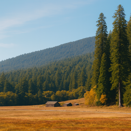 Prairie Creek Redwoods State Park - California United States - Rendered - Digital File Digital My Custom Designs PDF