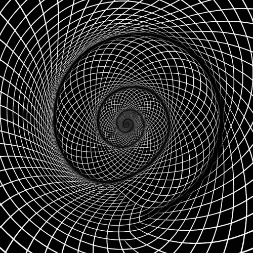 Geometric and Abstract - Hypnotic Spiral Grids - Pattern - Digital File Digital My Custom Designs PDF