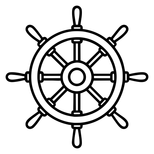 Boat Steering Wheel - Digital File - XCS Friendly Digital My Custom Designs PDF